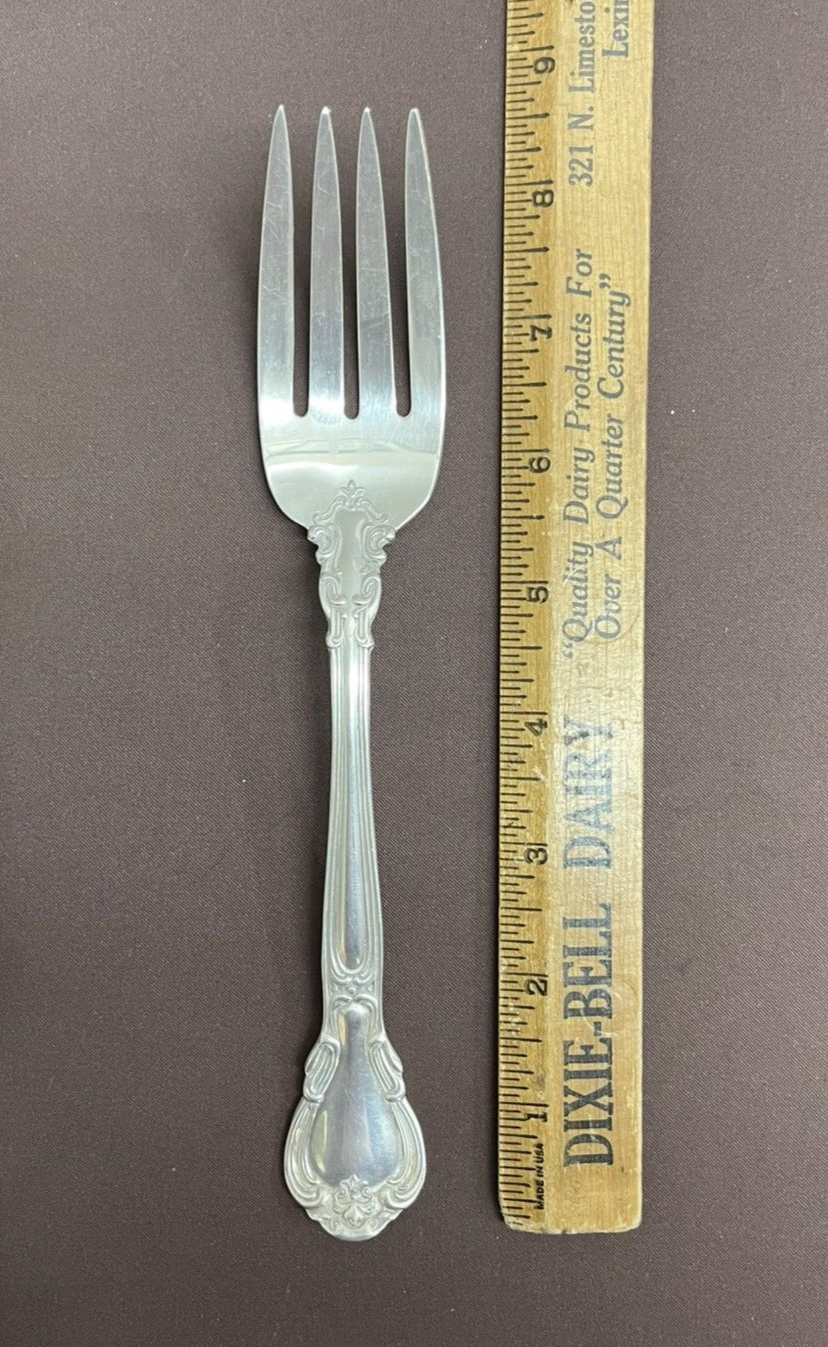 Chantilly by Gorham 77g Solid Sterling Serving Fork 8.5"