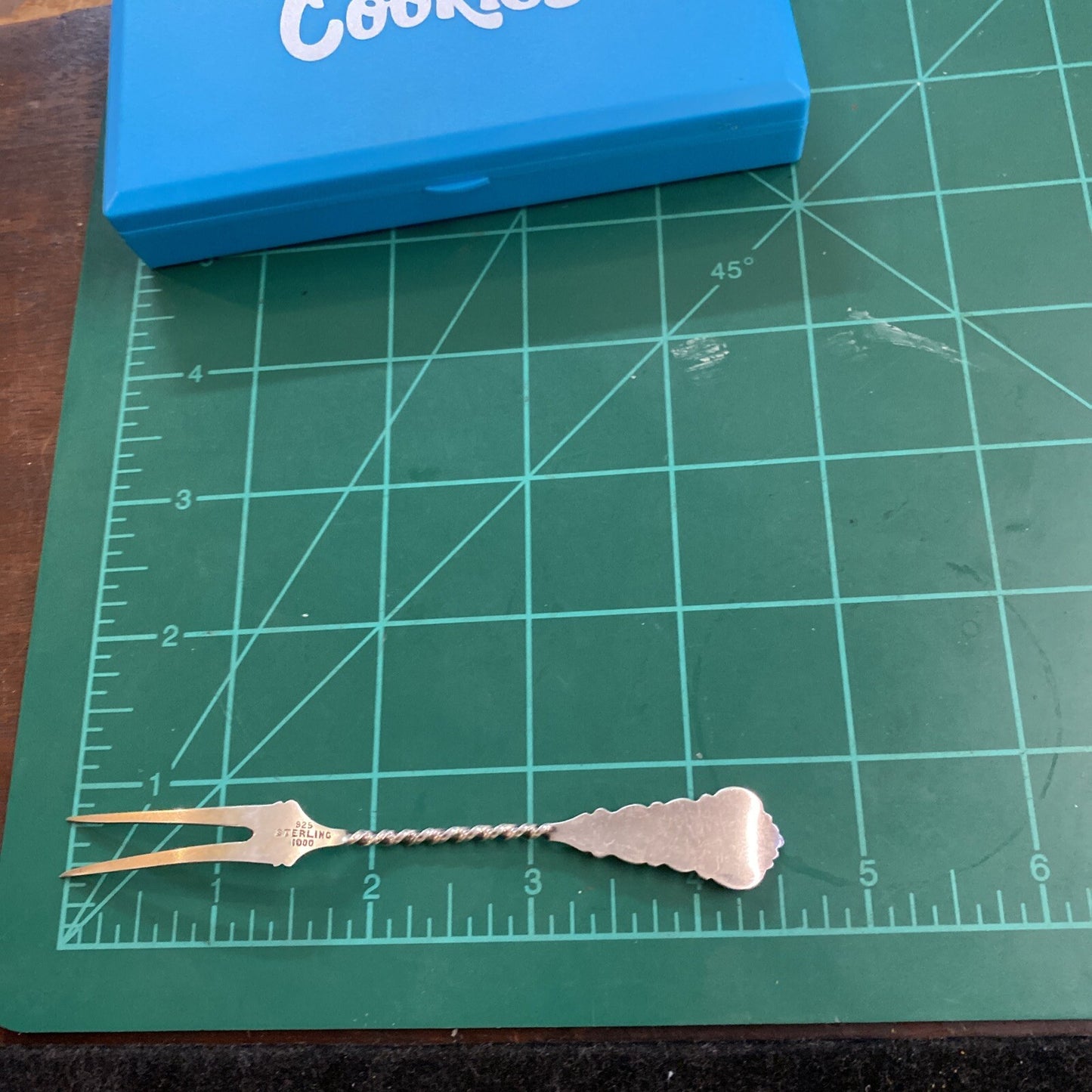 Sterling Silver 4 1/2" Fruit Fork 6g