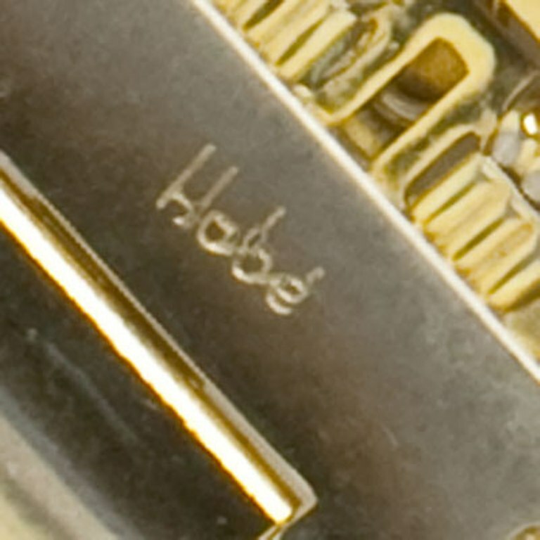 HOBE Ruby Onyx Pearl Diamanté & Gold Dangling Bracelet 1950's Hollywood Bling