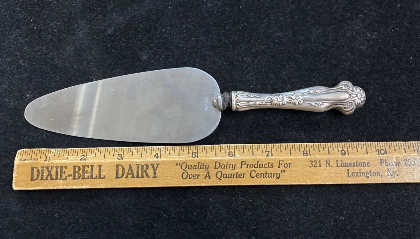 Sterling Silver Handle 9 1/2" Cake Knife