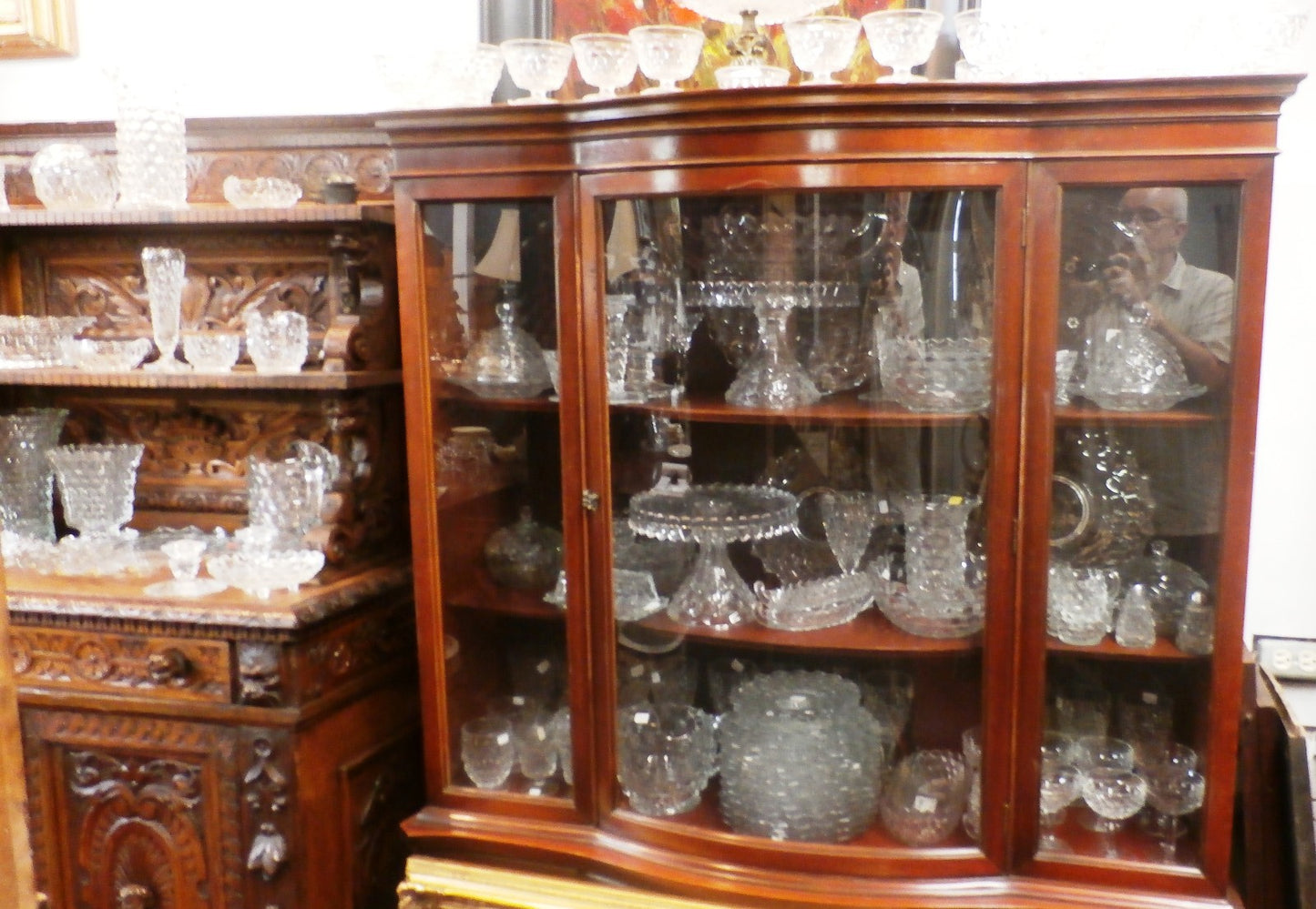 Fostoria American Clear 3" Candlestick Pair Mint