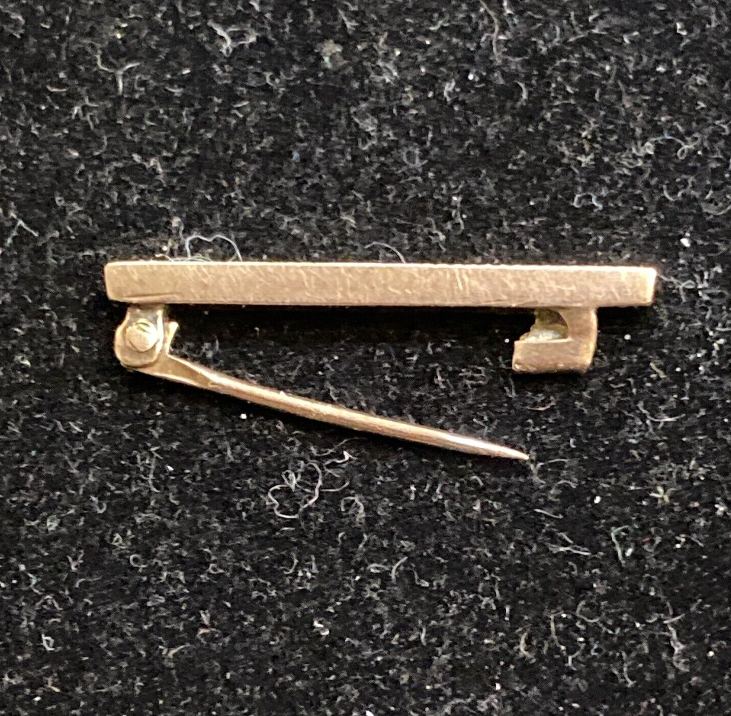 Antique 10k Yellow Gold Baby Beauty Pin 0.7g