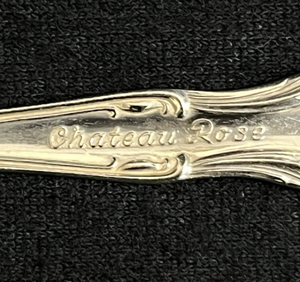 Chateau Rose by Alvin Sterling Silver Baby Fork 4 1/4" 15.64g