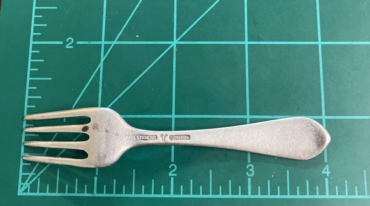 Lunt Sterling 4" Baby Fork 15.4g