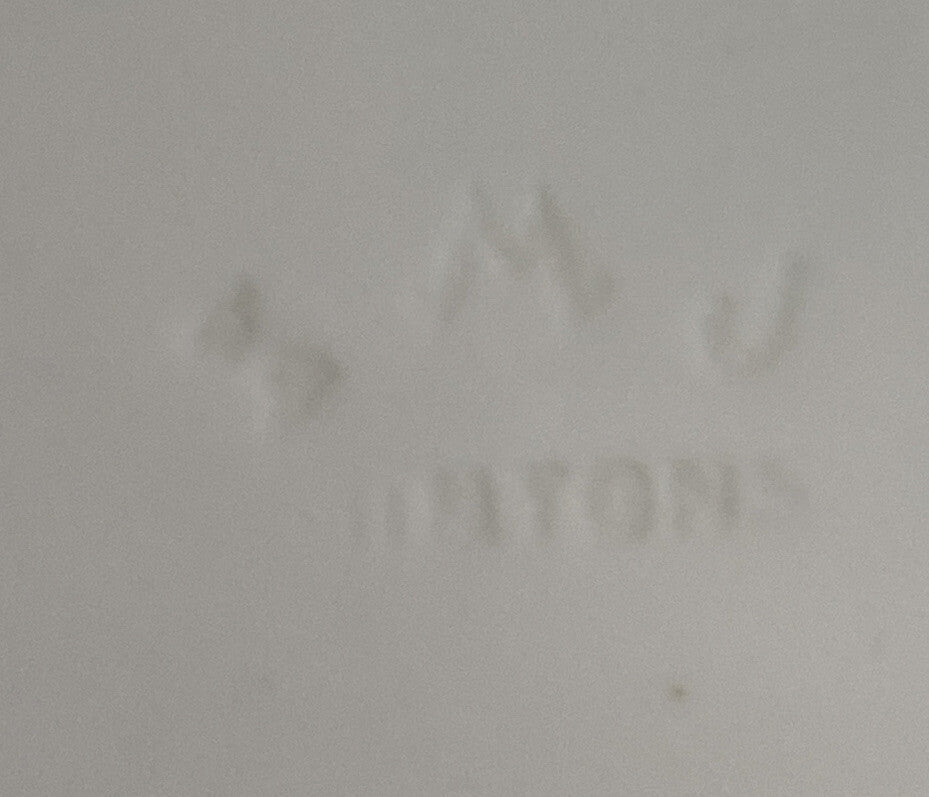 1x Minton Argyle Green & Gold Leaf Enameled Dinner Plate H3655