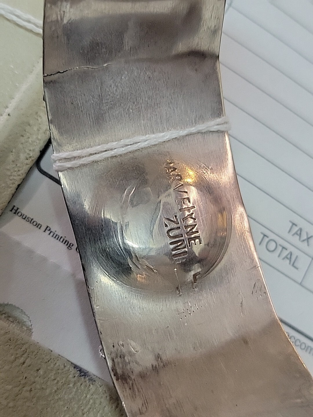 Sterling Silver Turquoise & Coral Watch Cuff by Zuni Artist Marvelyne Cheama 56g