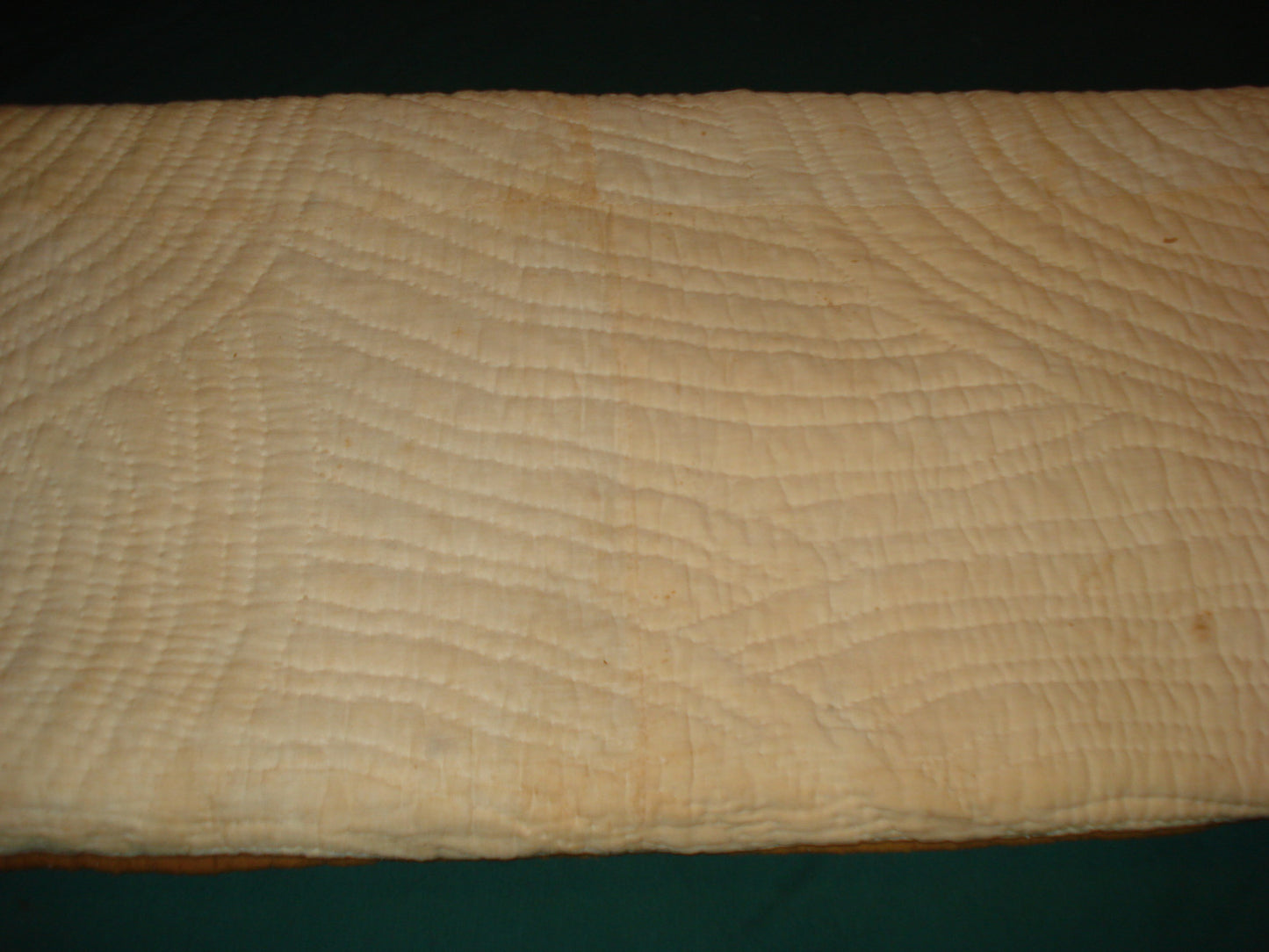 VINTAGE BLUE HANDSTITCHED PATCHWORK APPLIQUE CRAZY QUILT/BEDSPREAD/COMFORTER