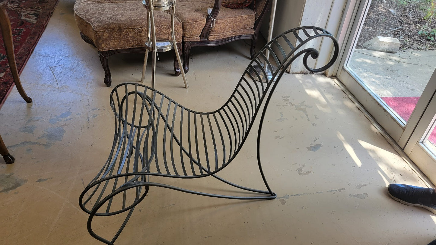 Andre Dubreuil Rare Spine Chair Midcentury Modern