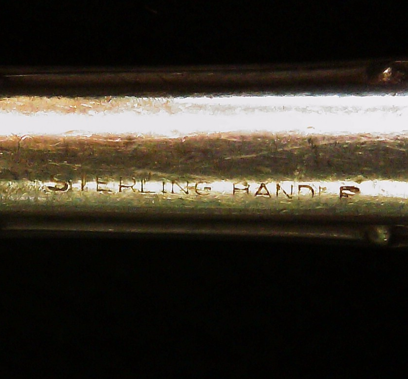 Melrose by Gorham 38.37g Sterling Hollow Handle Paddle Butter Spreader 6 1/8 in