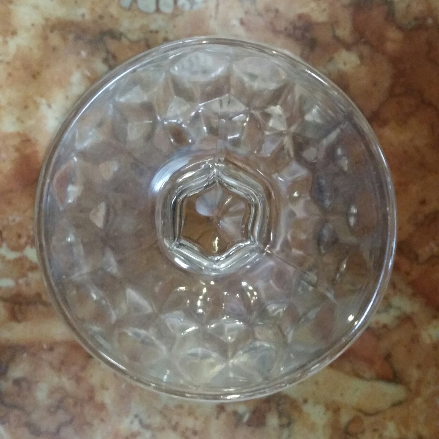 Set of 5 Fostoria American Crystal Pr Low Sherbets 5 oz Glasses H 3 1/2"