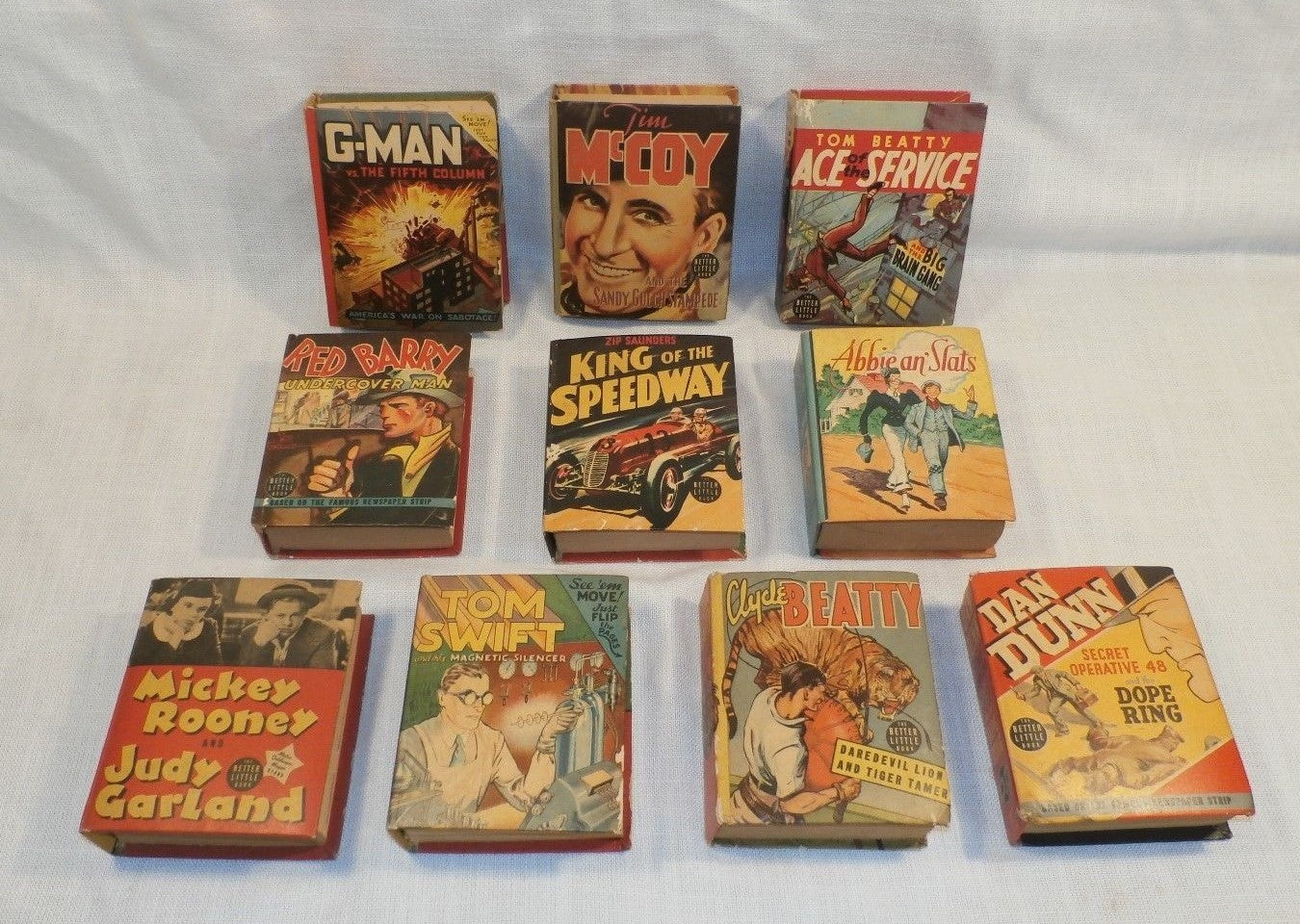 1939 BETTER LITTLE BOOK #1410 CLYDE BEATTY DAREDEVIL LION & TIGER TAMER