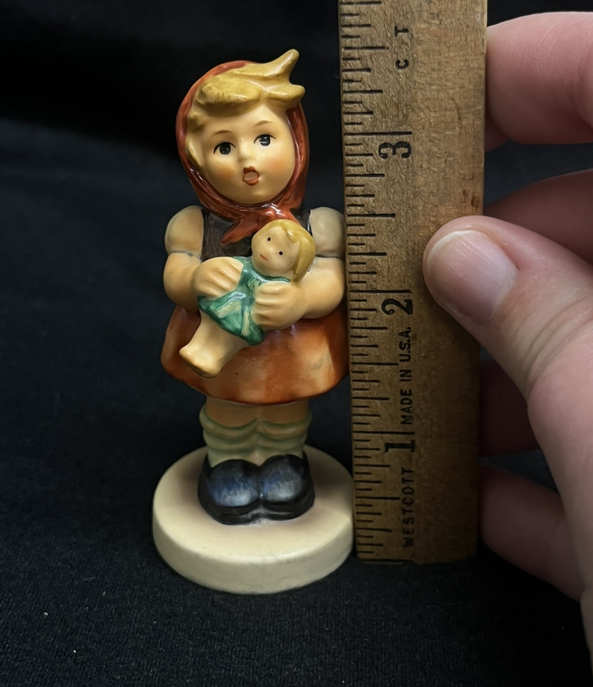 Vintage Goebel M.I. Hummel Porcelain "Girl with Doll" Figurine 239/B W. Germany