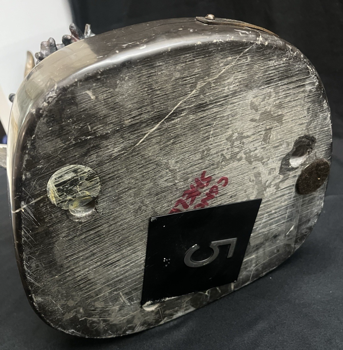 PB7 "The Conch Shell" by Carl Wagner Bronze Statue w/ Marble Base 23.25"