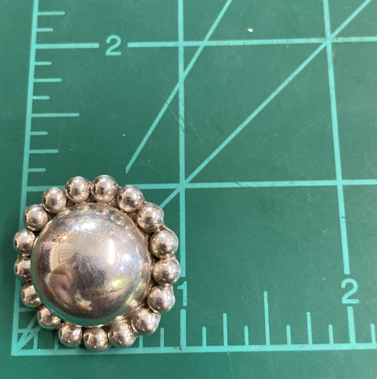 Sterling 925 Clip Earrings 16.2g