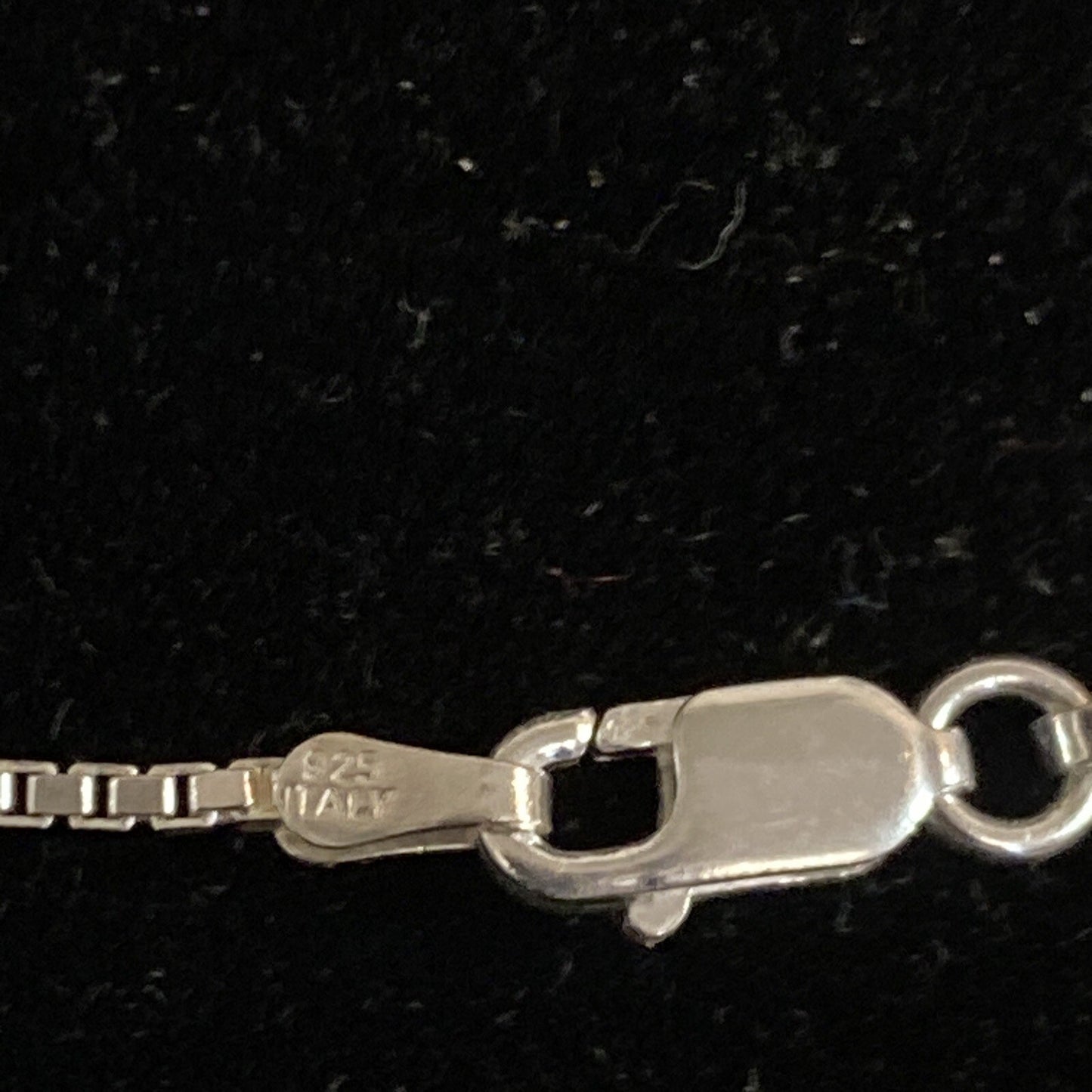 Vintage 20” Sterling Silver 925 Sliding Ball Bead Necklace 30.4 g center 21mm