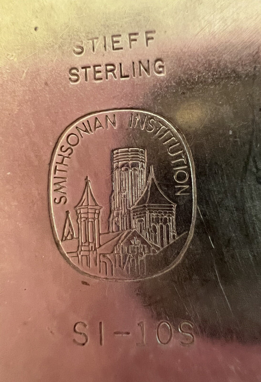 Stieff 1973 Smithsonian Sterling Ethiopian Coptic Cross Ornament Pendant