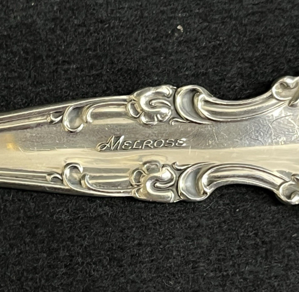 Melrose by Gorham Sterling Silver Cold Meat Serving Fork 8 1/8 in - 78.92g
