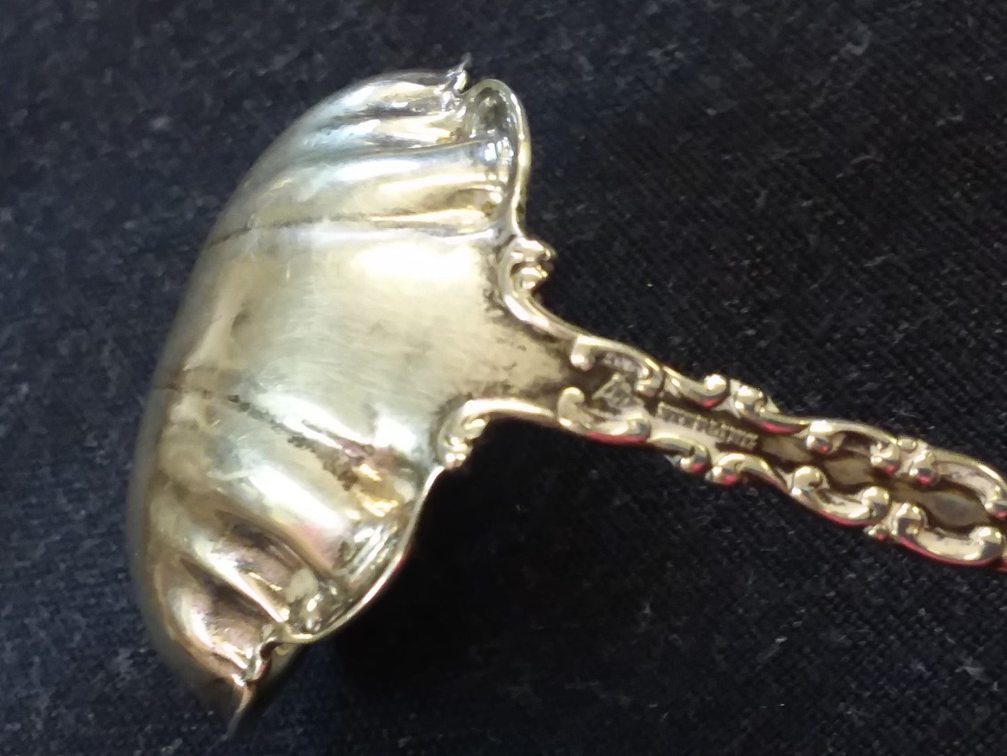 WATSON "ST. LOUIS" STERLING SILVER GRAVY / SAUCE LADLE, c. 1903