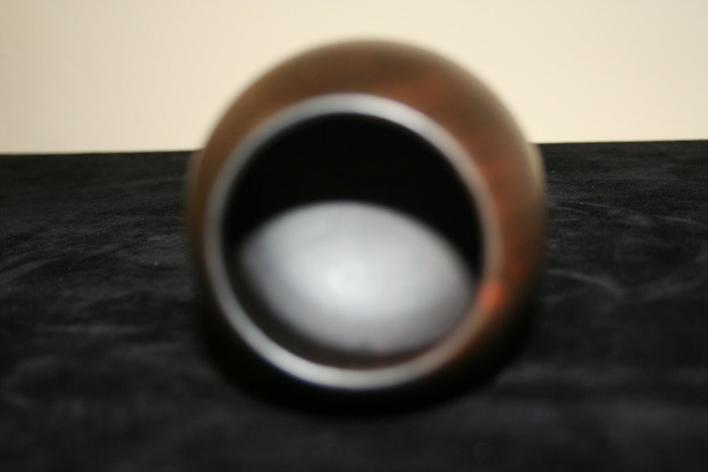 Vintage Handmade Carved Wood Goblets Chalice Shaped Lot of 4 Excellent H 6"