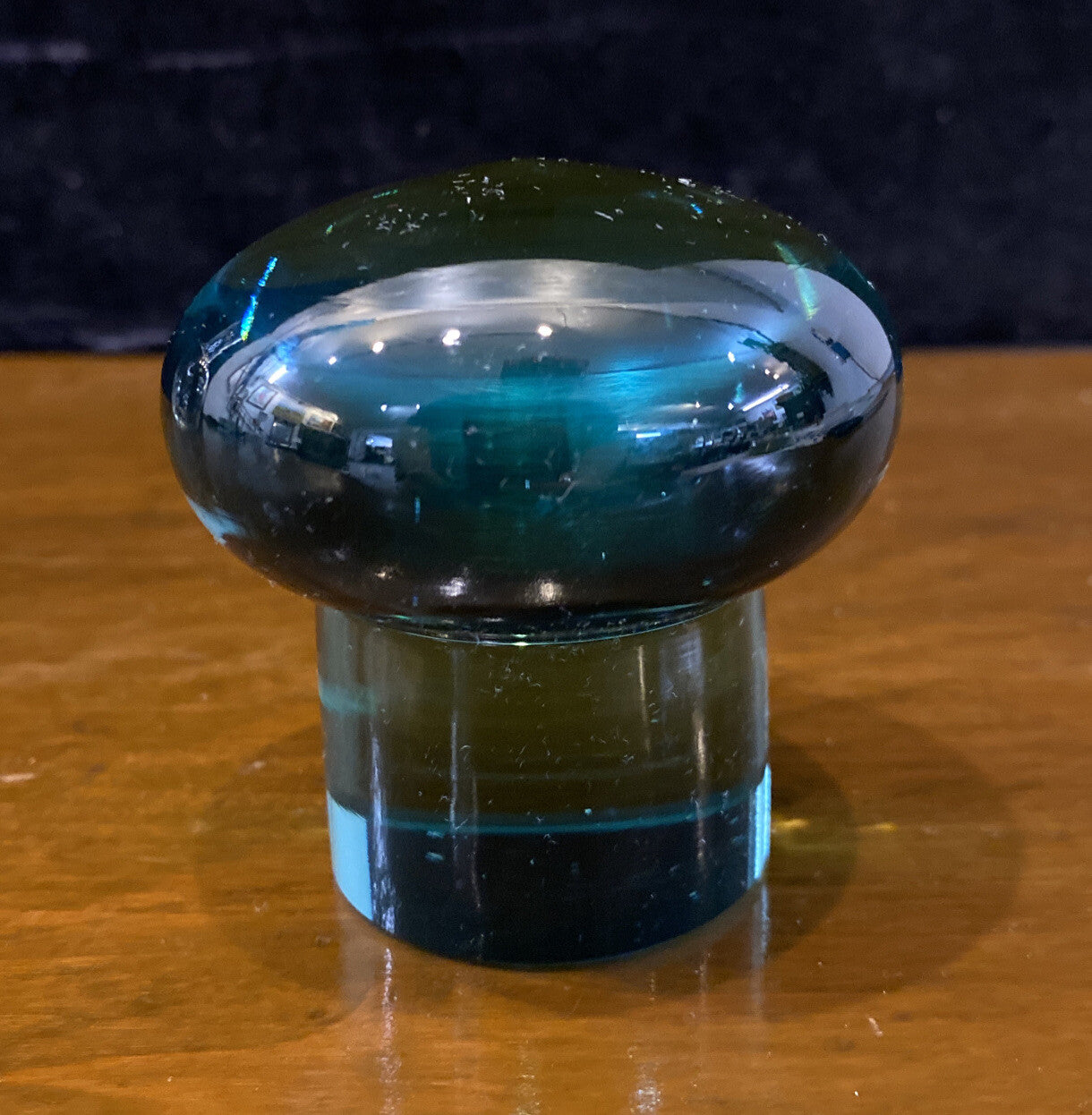 Hand Blown Glass Decanter by Artist Kerttu Nurminen Iittala Finland BH287 D