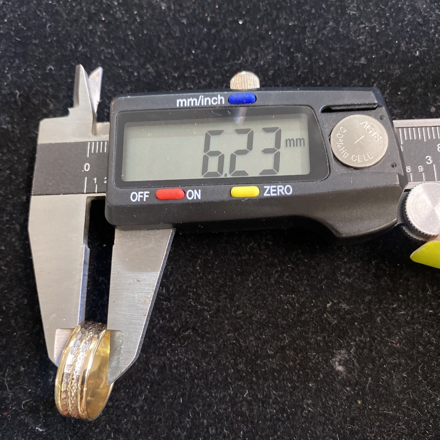 Vtg 14K 9.4g Yellow Gold Duo Pair of Rings Size 7.5 & 10 By Wedlok