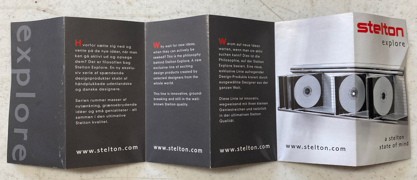 Stelton Explore Johan Verde White 7 1/2” Kids Plate Bowl NIB BH47