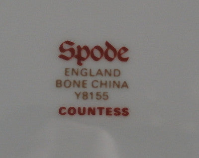 Spode Countess - Flat Demitasse Cup & Saucer - Y8155 - 3 Sets Available