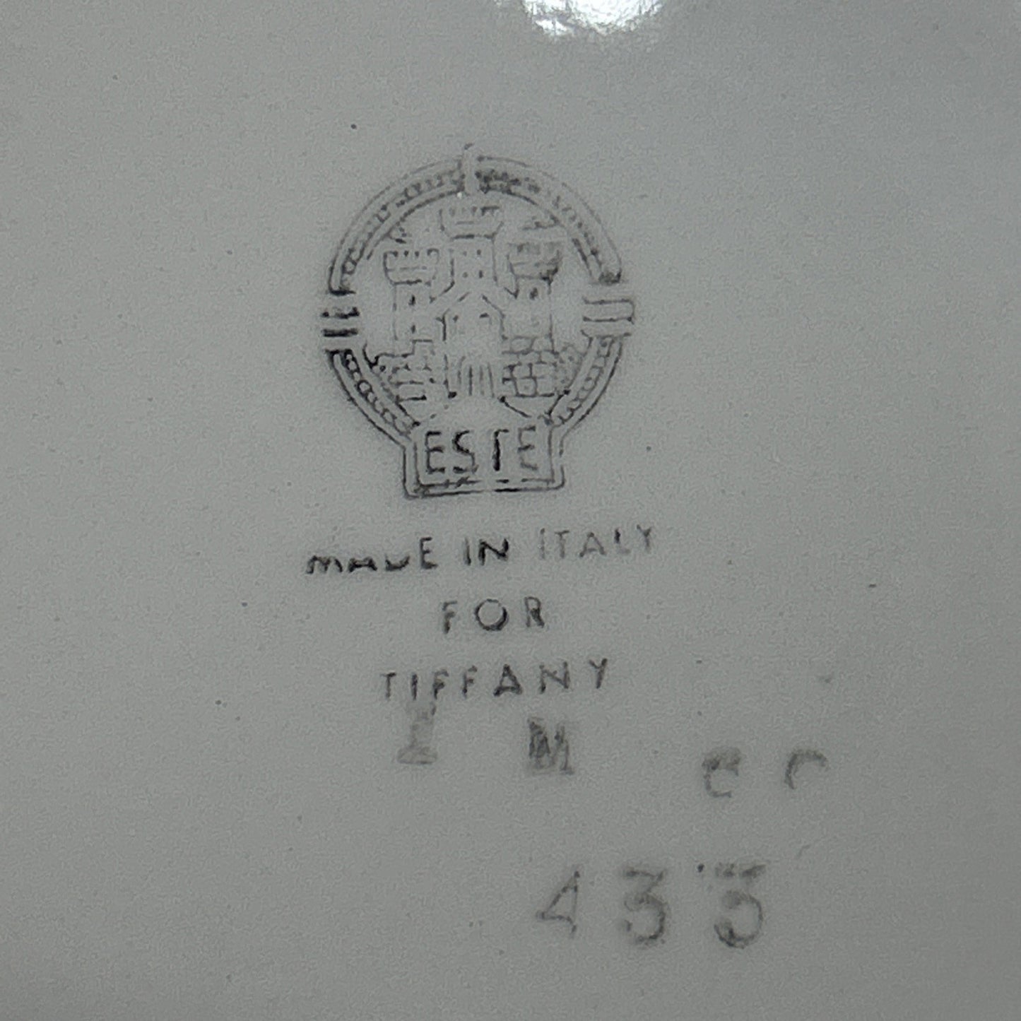 Tiffany & Co Este Ceramiche Black Bamboo Erbe Palustri 9.5” Soup Bowl 13 Avail