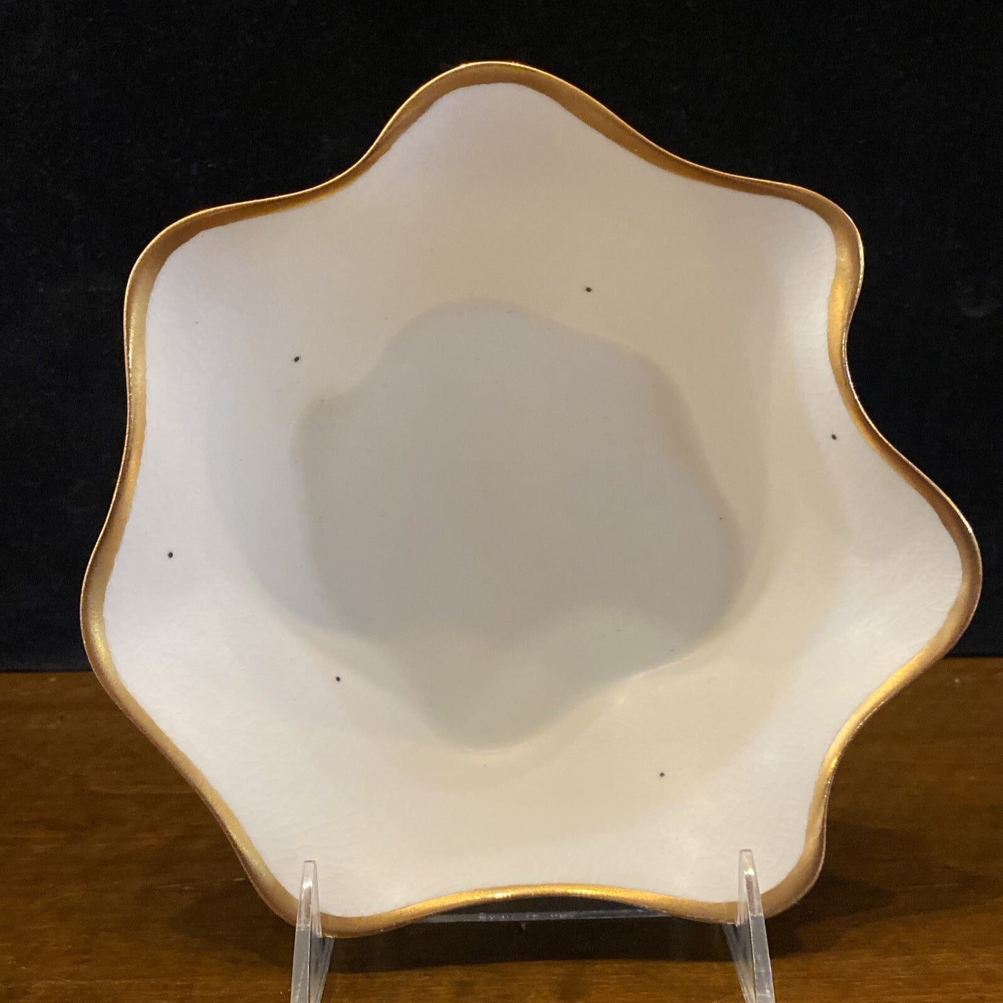 Dan Levy 1992 White & 22K Gold Handmade  Dinner Set of 24 Today $4700 Spot BH243