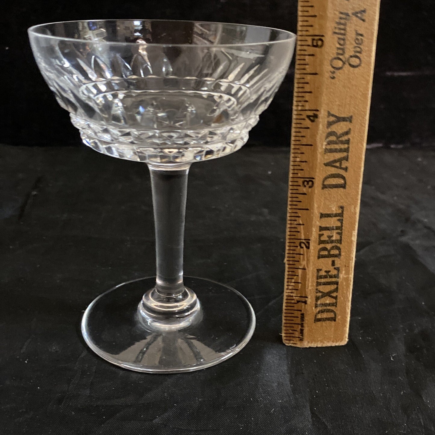 Val Saint Lambert "Mery" Crystal Champagne/Tall Sherbert 5" SELLING INDIVIDUAL