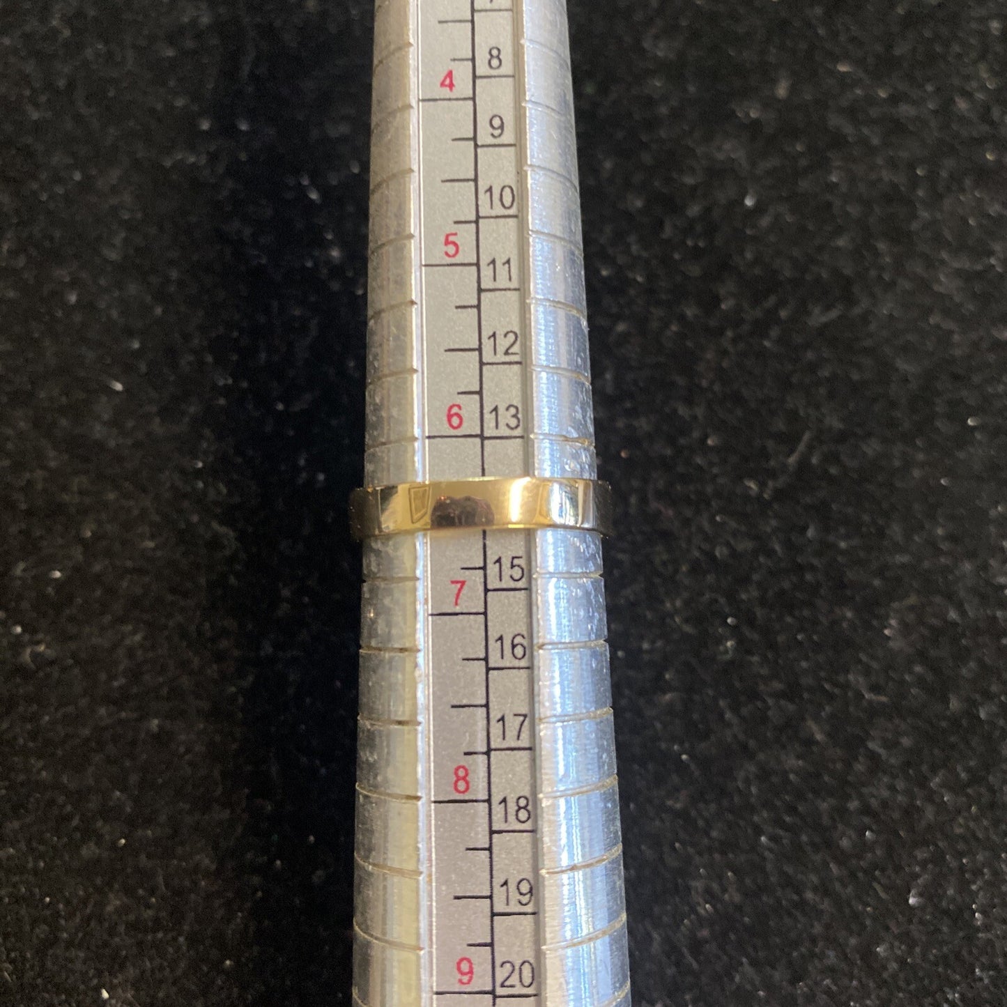 14K Yellow Gold Star Sapphire Ring Size 7.75 6.4g