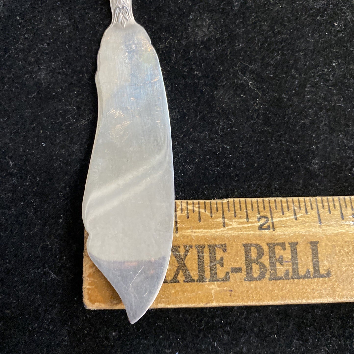 Alvin Sterling Silver 7 1/8" Chateau Rose Master Butter Spreader No Mono 34.7g