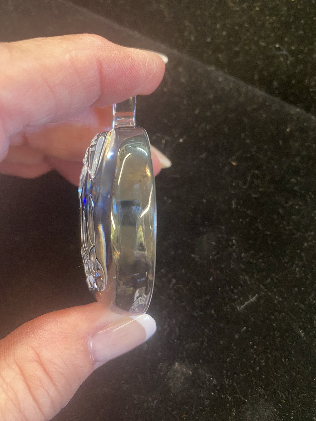 Waterford Crystal 2015 Annual Mini Apple Ornament # 40005063