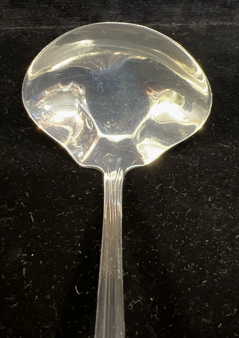 Manchester Mary Warren Sterling Silver Cream Ladle 5 1/4" 15g No Mono 1932
