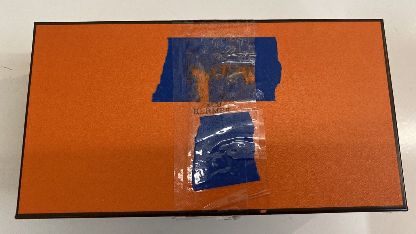 2x Hermès-Paris Fanfare Stemmed Wine Glass 6" & 6 1/4"