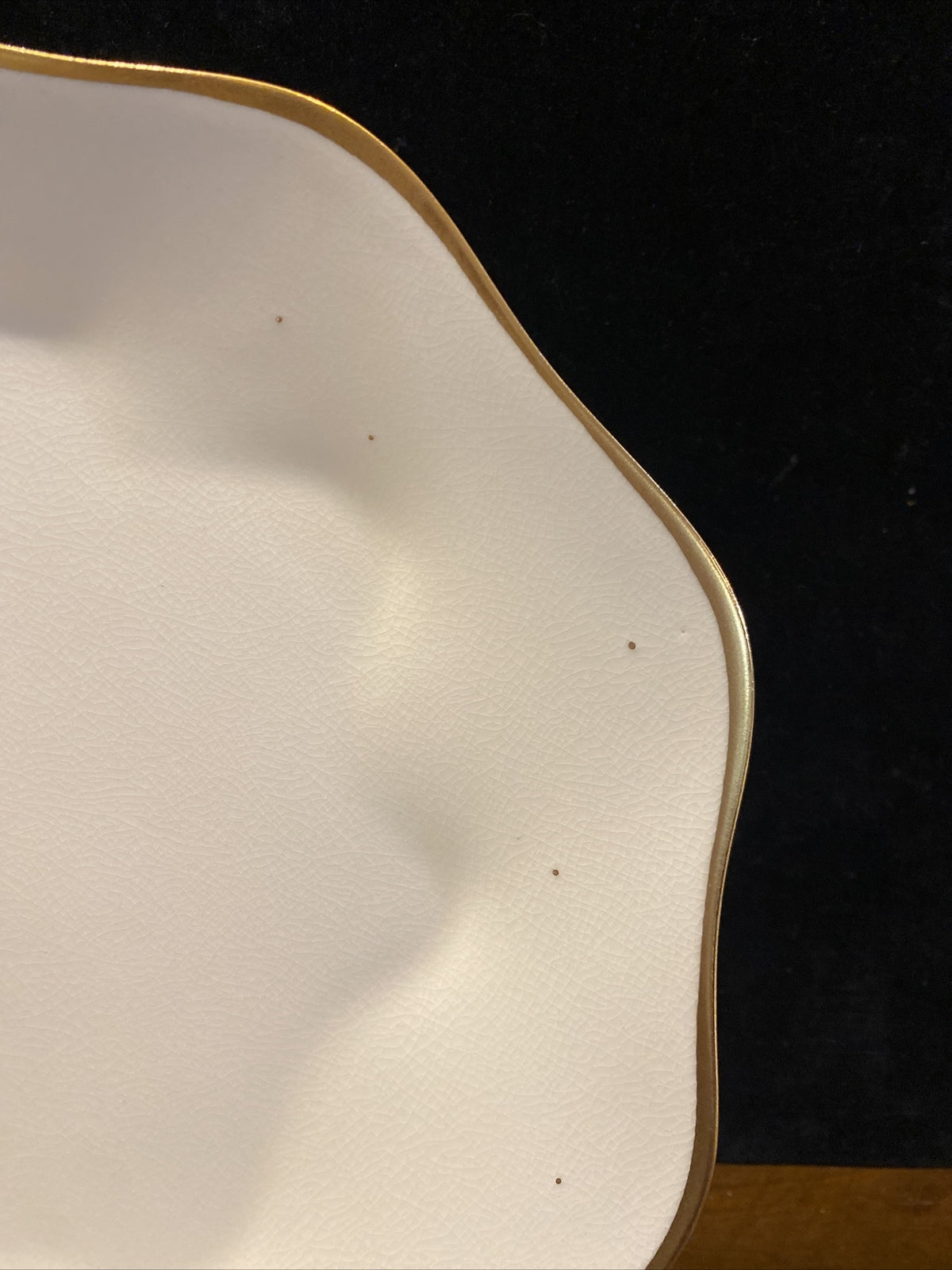 Dan Levy 1992 White & 22K Gold Handmade  Dinner Set of 24 Today $4700 Spot BH243