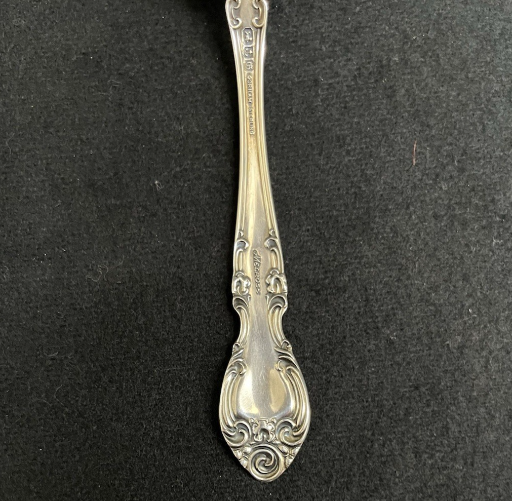 Melrose by Gorham 38.21g Sterling Silver Flat Handle Master Butter Knife 7 in