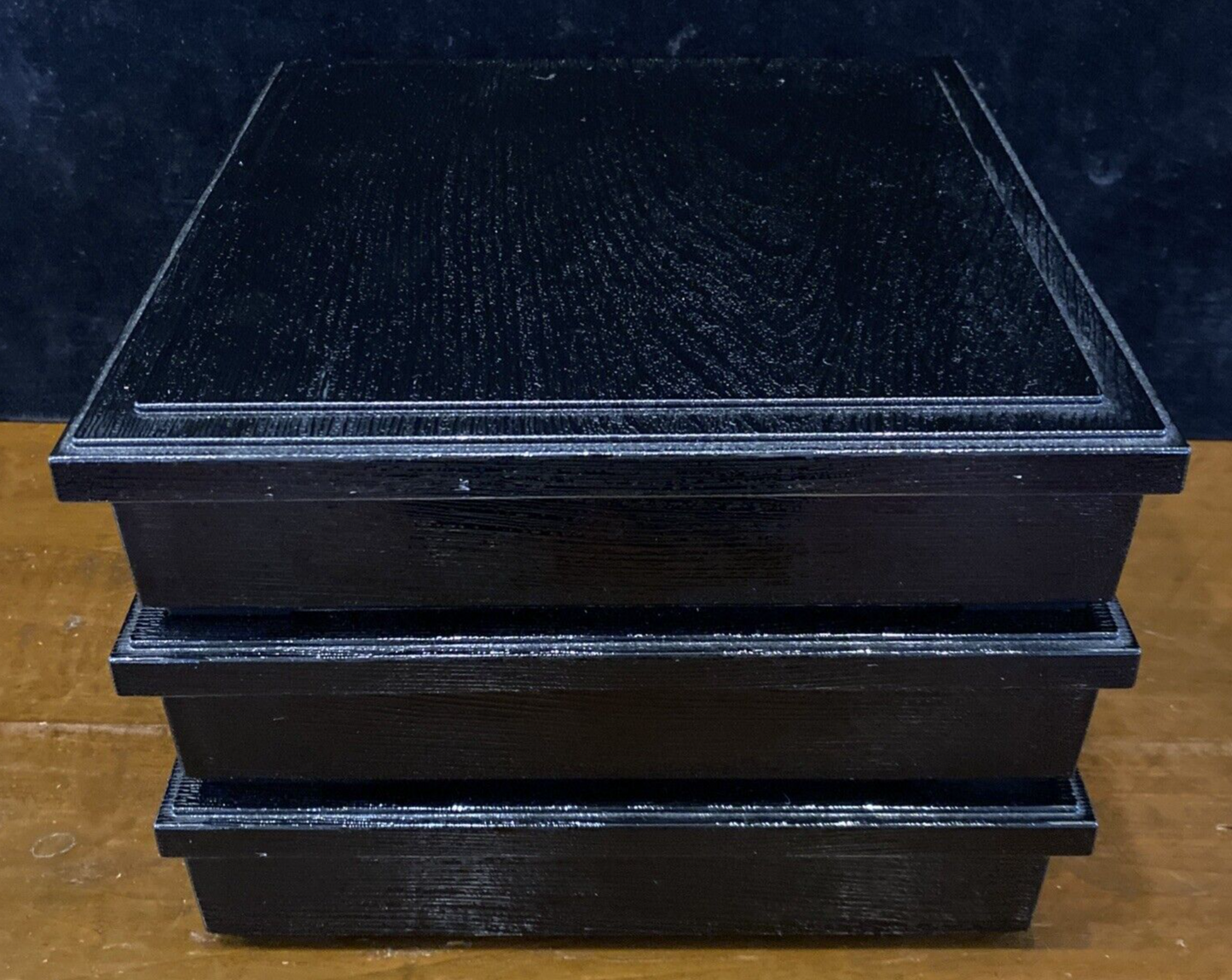 Sushi Set w/ Box, Pottery Bowl, Fiber, & Wood Mat BH265