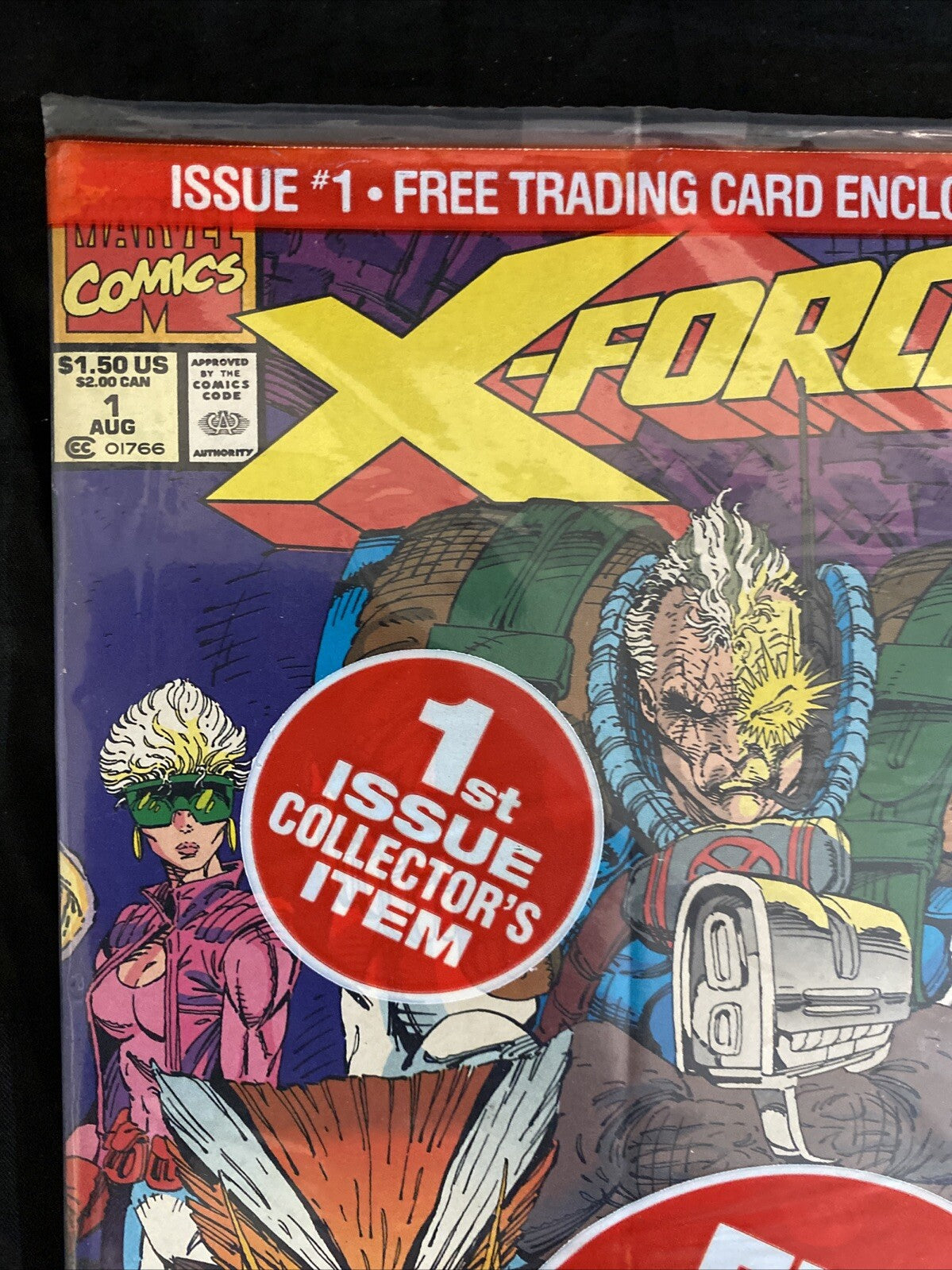 X-Force #1 Marvel Comic Books Sealed with Trading Card Collector's Edition