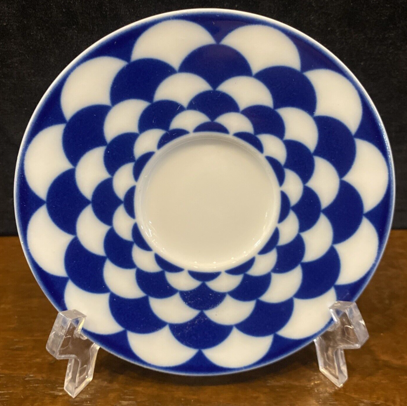 Sieger Furstenberg Wunderkammer Blue White 6 pc Retail $840 Rare Germany