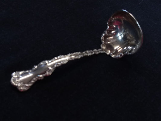 WATSON "ST. LOUIS" STERLING SILVER GRAVY / SAUCE  LADLE, c. 1903