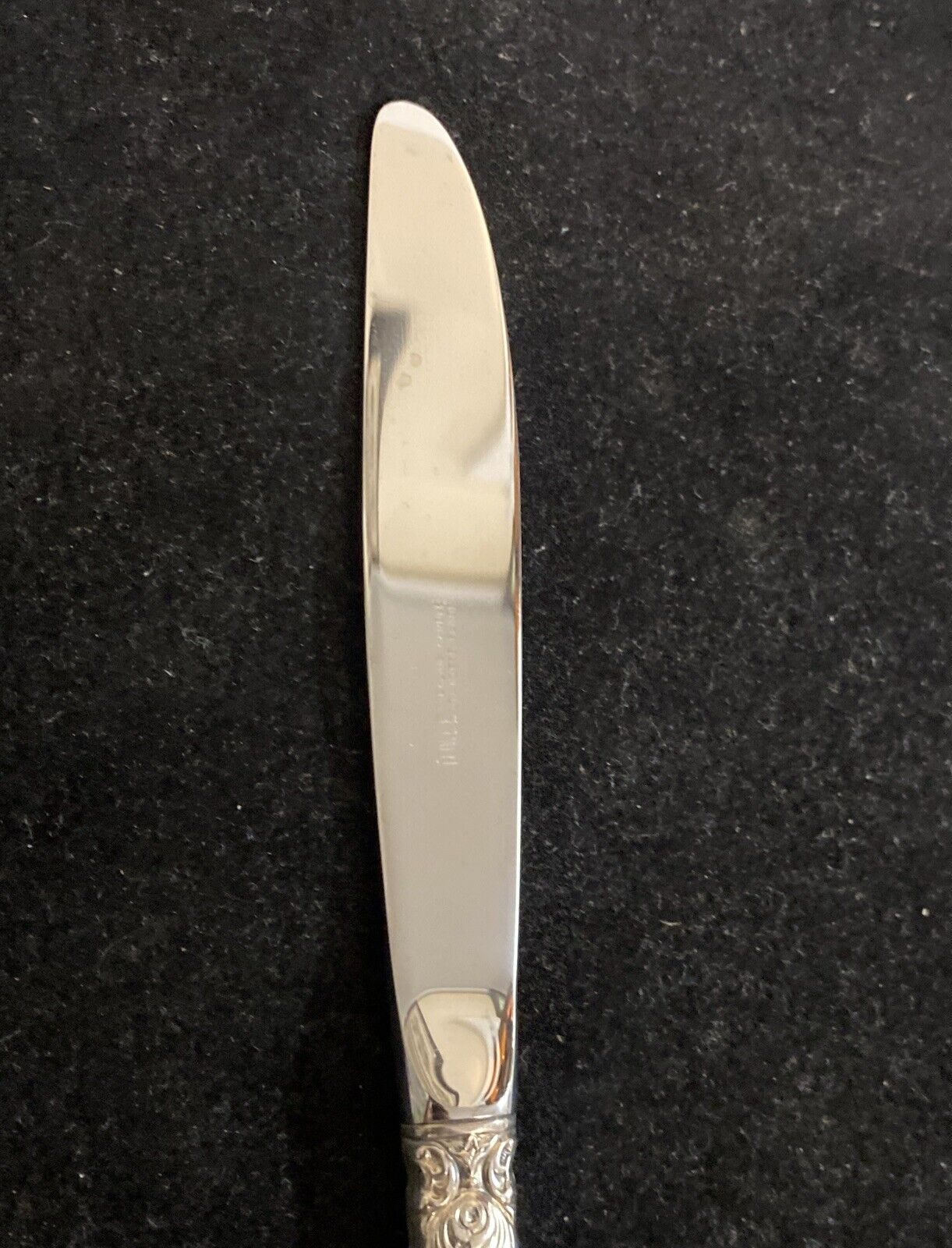 Towle Sterling Silver Old Master 8 7/8" Modern Hollow Knife No Monograms