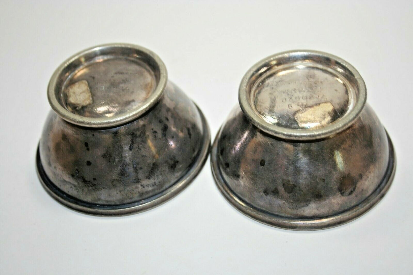 Davison-Paxon Silver Soldered Pair Finger Bowls International Silver 5002 Bowl