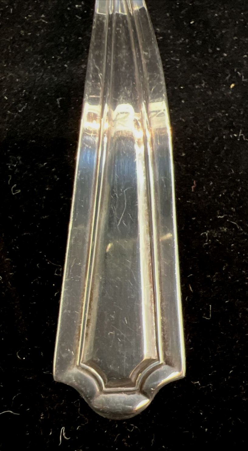 Manchester Mary Warren Sterling Silver Cream Ladle 5 1/4" 15g No Mono 1932