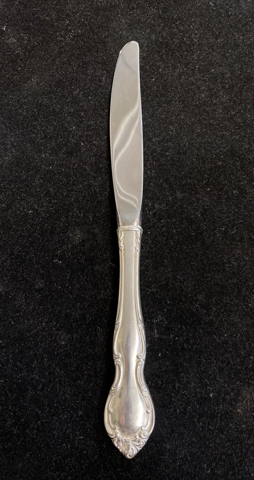 Sterling Silver Alvin Pirouette 9 1/4" Modern Hollow Dinner Knife