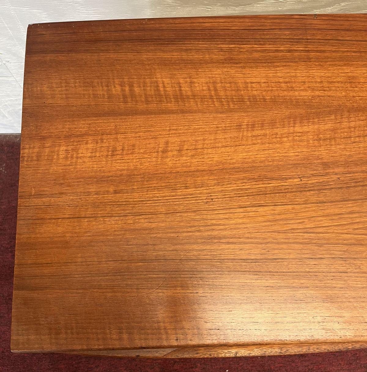 1960's McINTOSH 'DUNFERMLINE' MID-CENTURY MODERN TEAK SIDEBOARD  w/ FOLDOUT BAR