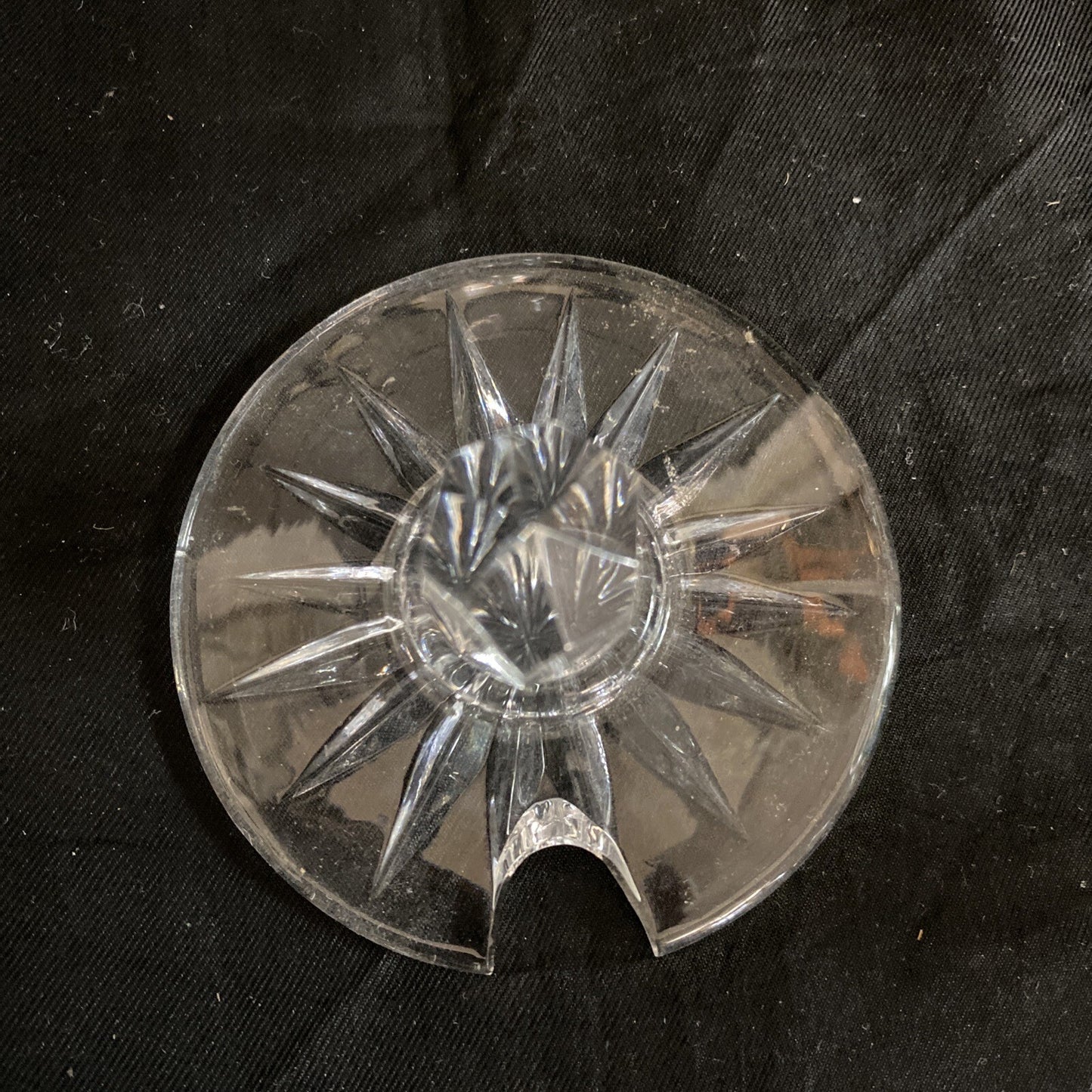 ABP Cut Glass Jam Jar