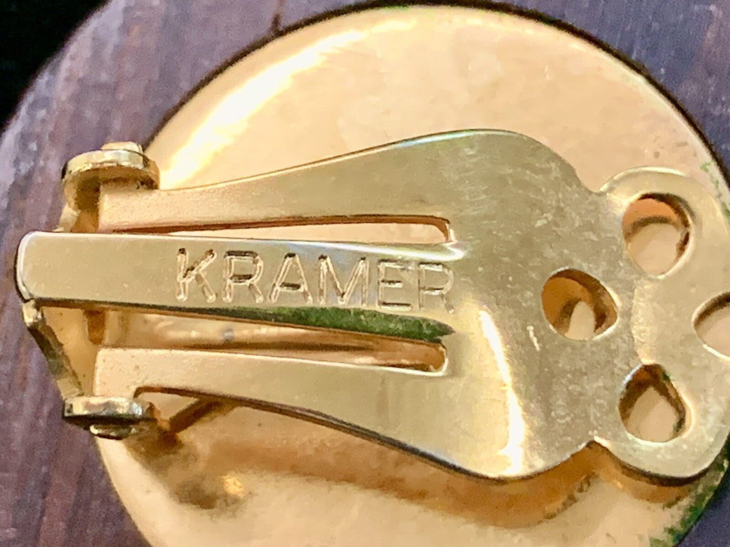 Vintage Kramer of New York Necklace and Clip Earrings Lion Coat Of Arms Heraldic