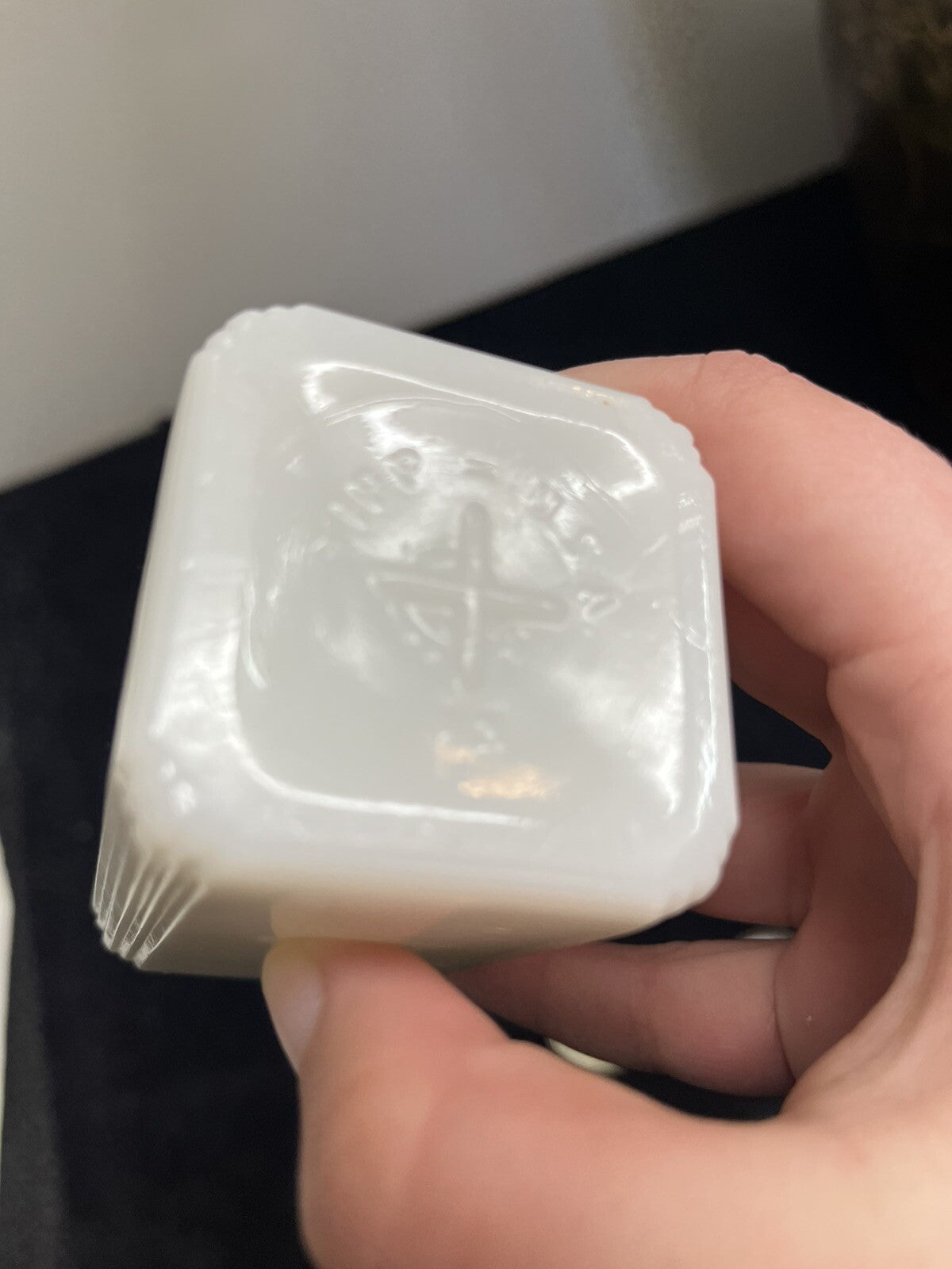 Tipp City Milk Glass Red and Yellow Poppies Shakers Set of 3