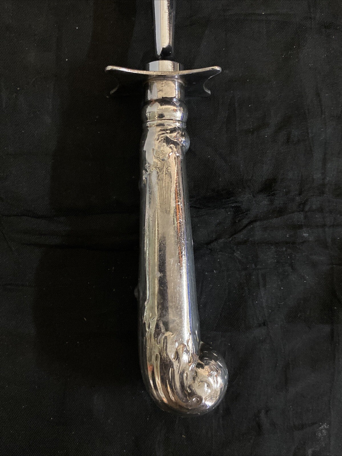 English Sheffield National Silver Co. 3 pc Carving Set Silver Plate Presentation